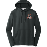 Princeton Tiger Lilies Performance Fleece Pullover Hooded Sweatshirt