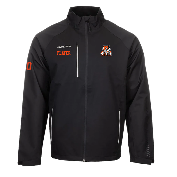 Bauer S24 Adult Lightweight Warm Up Jacket - Princeton Tiger Lilies