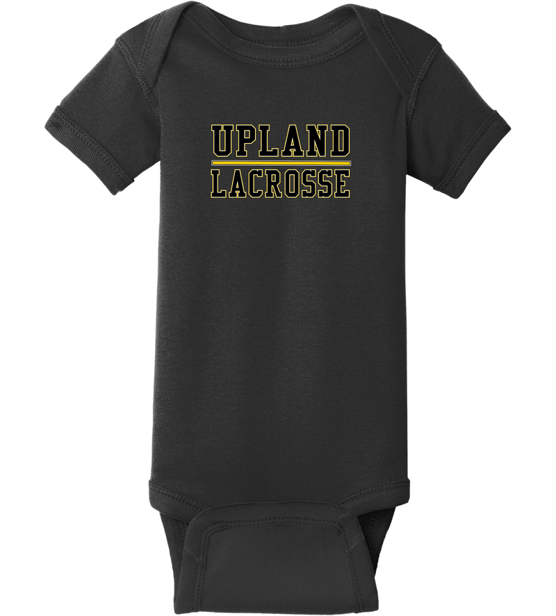 Upland Lacrosse Infant Short Sleeve Baby Rib Bodysuit