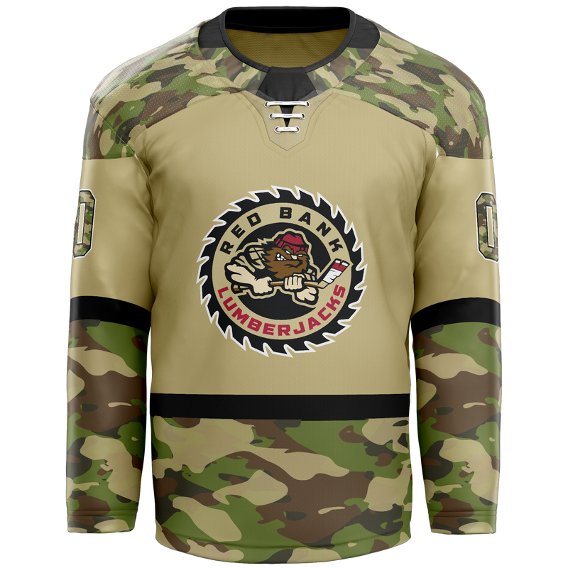 Red Bank Lumberjacks Adult Player Sublimated Jersey