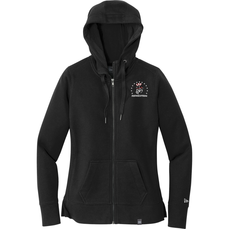 Phila Revolution New Era Ladies French Terry Full-Zip Hoodie