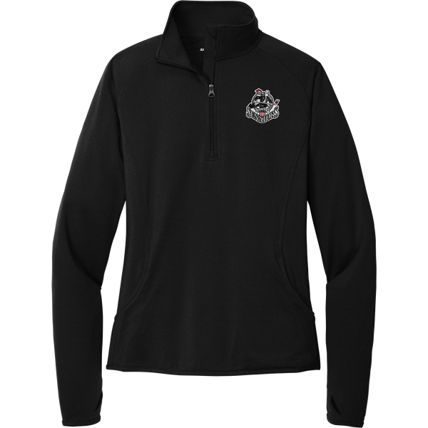 Grundy Senators Ladies Sport-Wick Stretch 1/4-Zip Pullover