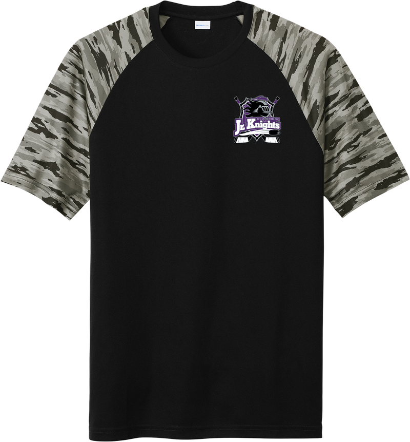 Old Bridge Jr. Knights Drift Camo Colorblock Tee