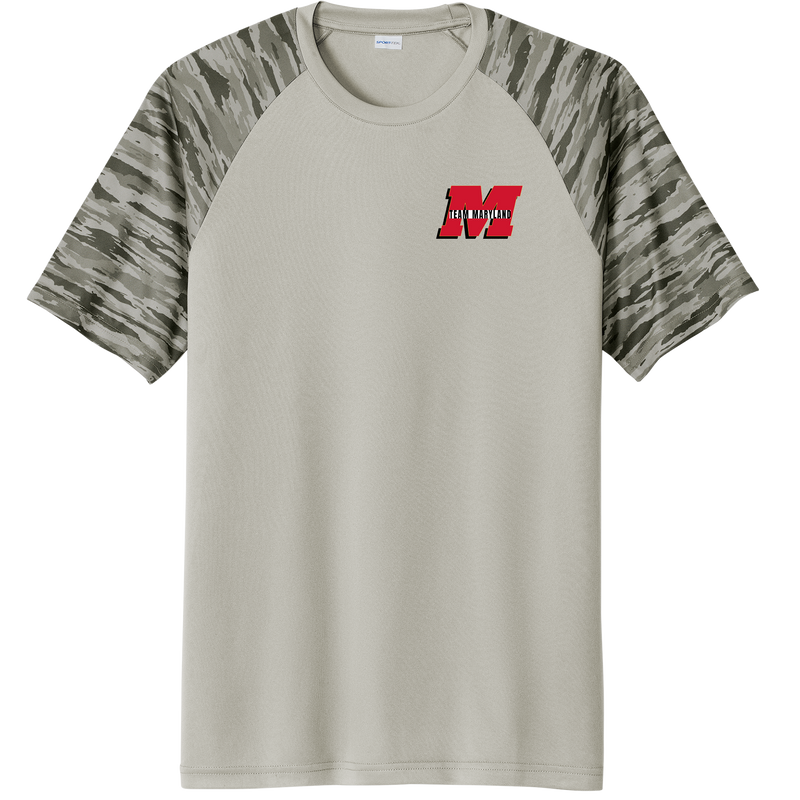 Team Maryland Drift Camo Colorblock Tee