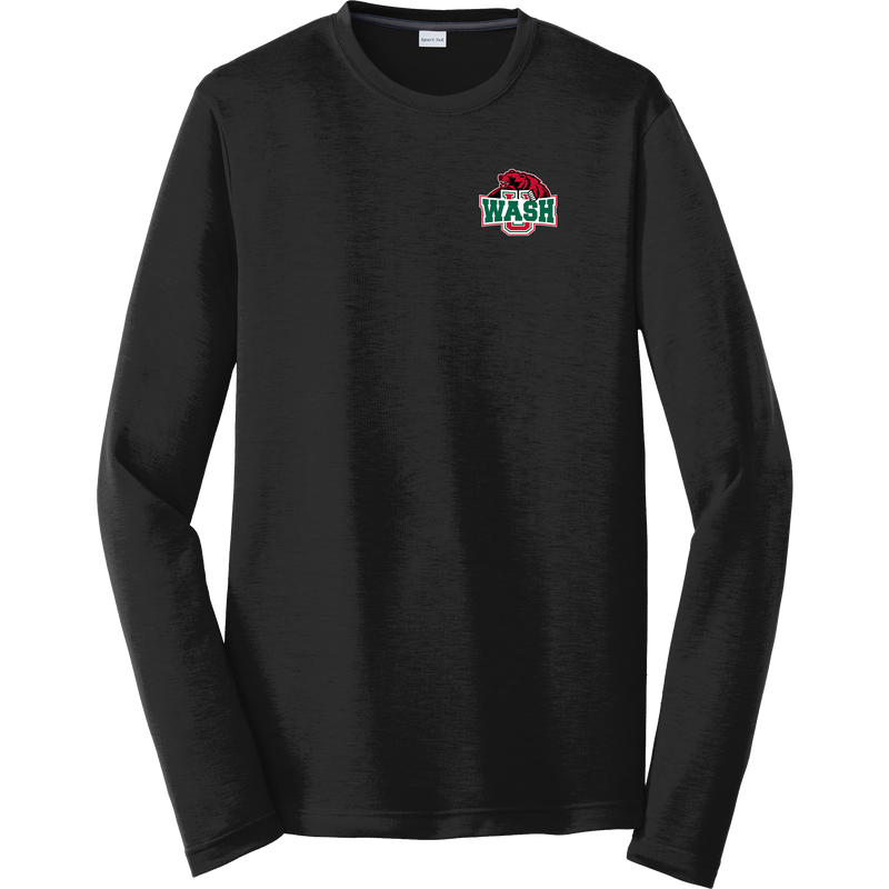 Wash U Long Sleeve PosiCharge Competitor Cotton Touch Tee