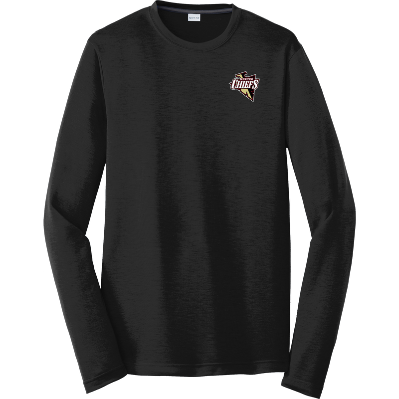 Mercer Chiefs Long Sleeve PosiCharge Competitor Cotton Touch Tee