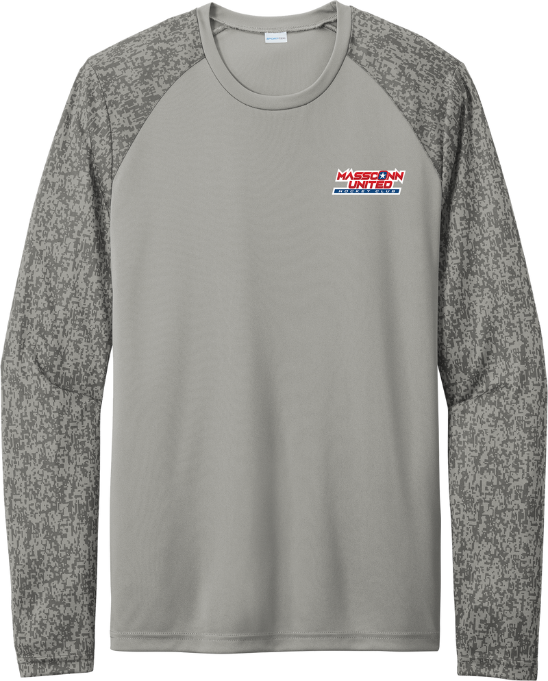 Mass Conn United Long Sleeve Digi Camo Tee