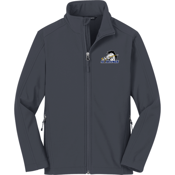 Mid-State Mustangs Youth Core Soft Shell Jacket