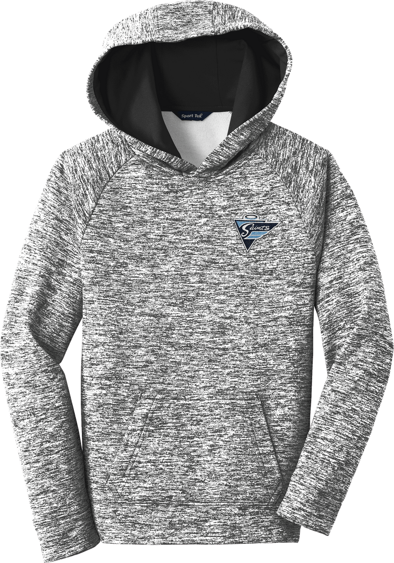 Ramapo Saints Youth PosiCharge Electric Heather Fleece Hooded Pullover