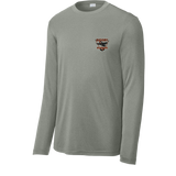 Biggby Bombers Youth Long Sleeve PosiCharge Competitor Tee