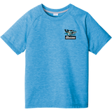 Boca Barracudas Youth PosiCharge Tri-Blend Wicking Raglan Tee