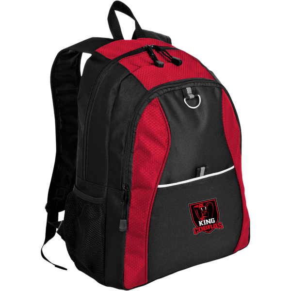 King Cobras Contrast Honeycomb Backpack