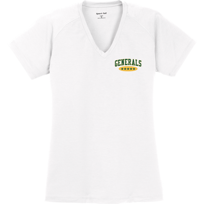 Red Bank Generals Ladies Ultimate Performance V-Neck